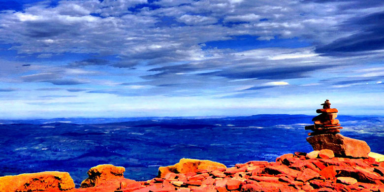 Paysage aidant à réfléchir